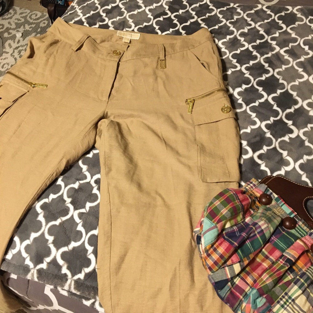 **price drop** Michael kors crop khaki dress pants